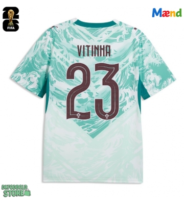 Portugal Vitinha #23 Replika Udebanetrøje VM 2026 Kortærmet
